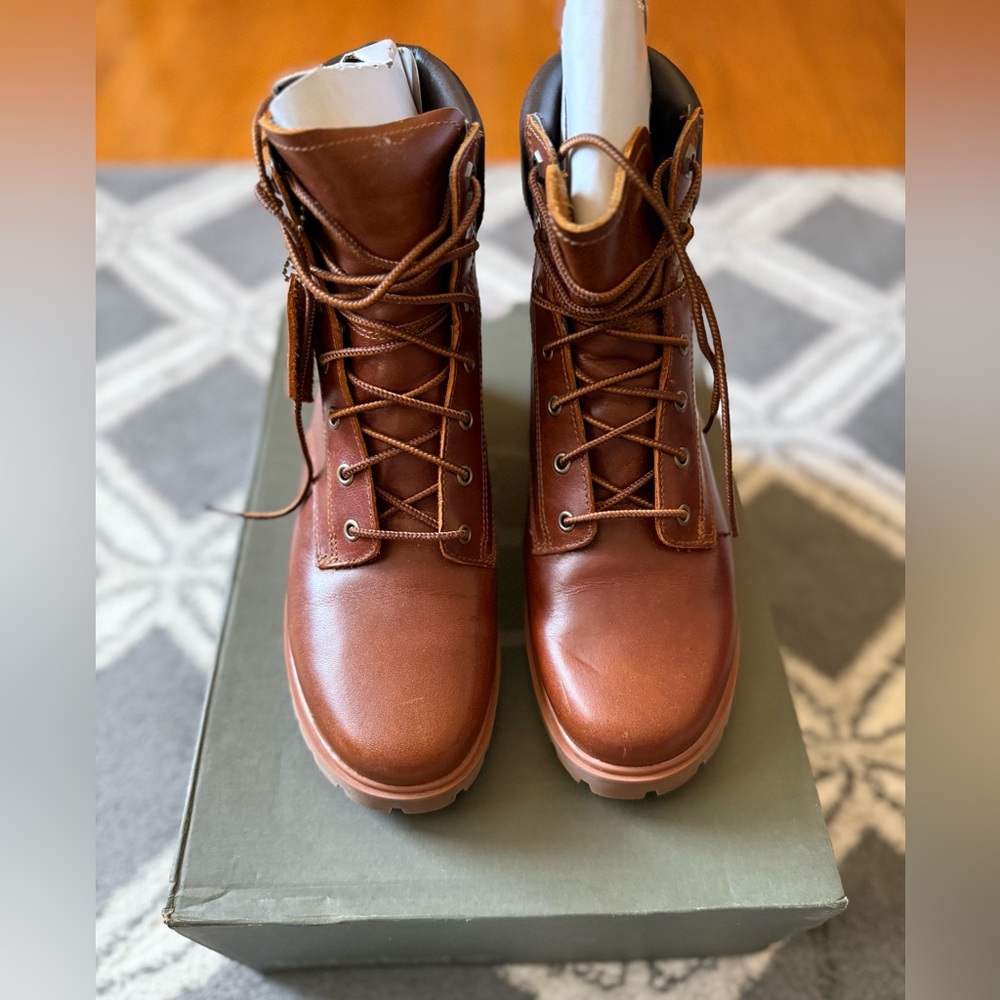 Timberland Women’s Chestnut Leather Boots
